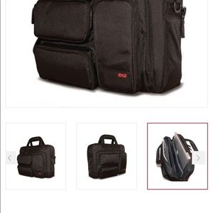 Used once/ Corporate laptop Briefcase